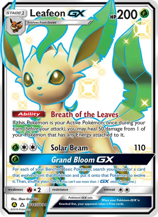 Leafeon-GX (Destino Sfuggente Tesoro Lucente #SV46/94)