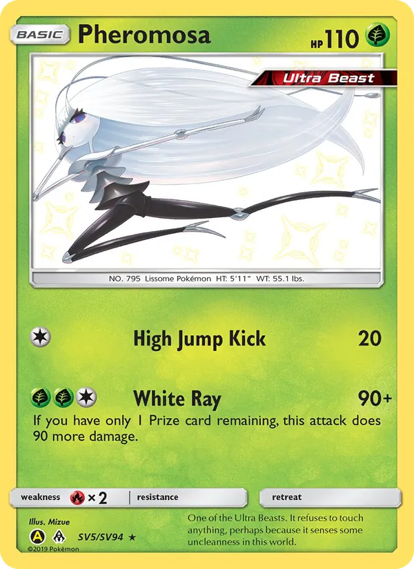 Pheromosa (Hidden Fates Shiny Vault #SV5/94)