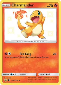 Charmander (Hidden Fates Shiny Vault #SV6/94)