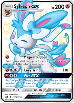Sylveon-GX (Hidden Fates Shiny Vault #SV76/94)