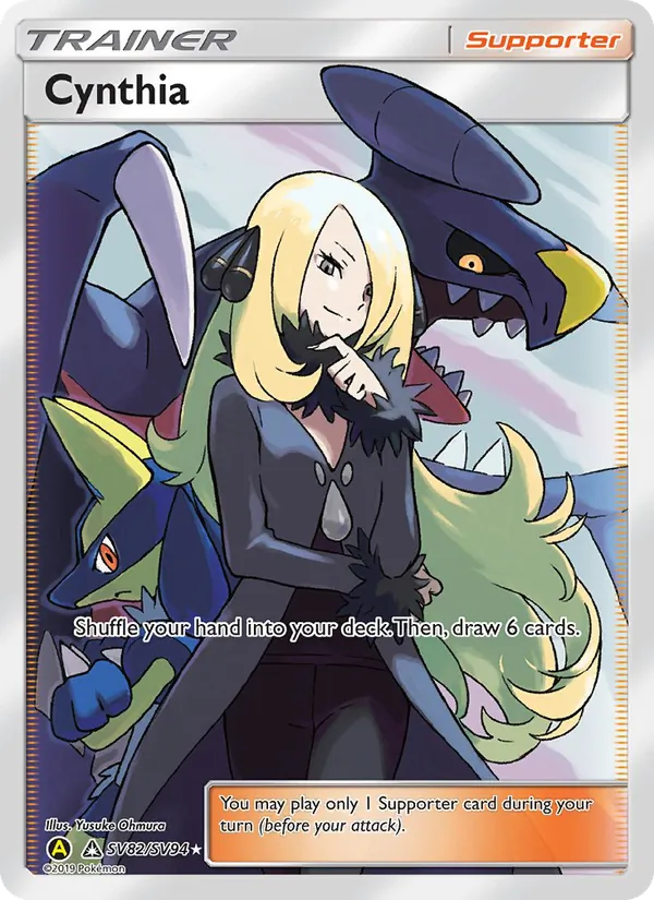 Cynthia (Hidden Fates Shiny Vault #SV82/94)