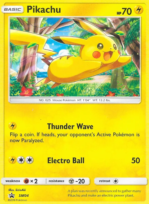 Pikachu (SM Black Star Promos #SM04/248)