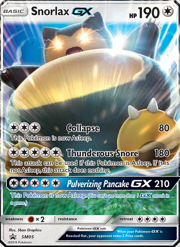 Snorlax GX (SL Promo #SM05/248)