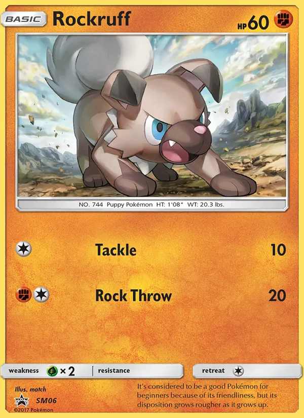 Rockruff (SM Black Star Promos #SM06/248)