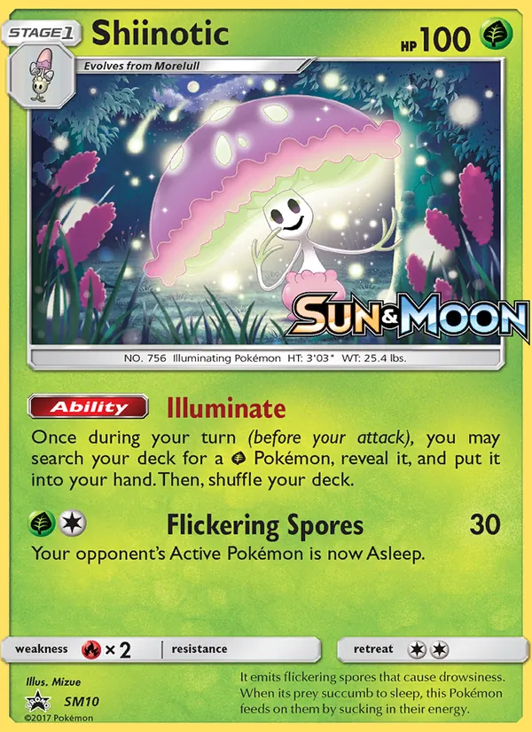 Shiinotic (SM Black Star Promos #SM10/248)