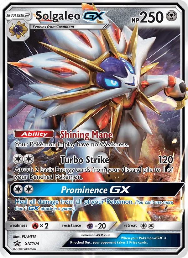 Solgaleo GX (SM Black Star Promos #SM104/248)