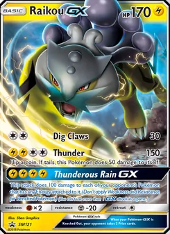 Raikou GX (SM Promokarten #SM121/248)