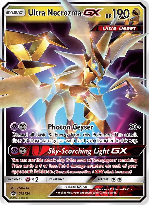 Ultra Necrozma GX (SM Black Star Promos #SM126/248)
