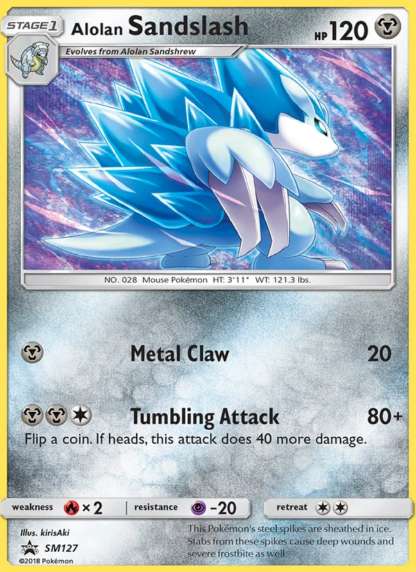 Alolan Sandslash (SM Black Star Promos #SM127/248)
