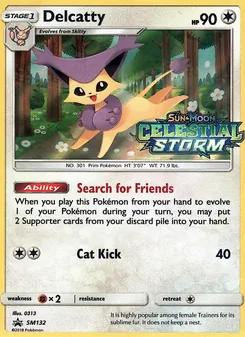 Delcatty (SM Black Star Promos #SM132/248)