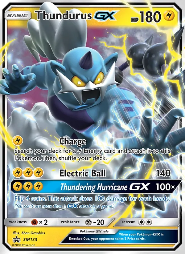 Thundurus GX (SL Promo #SM133/248)