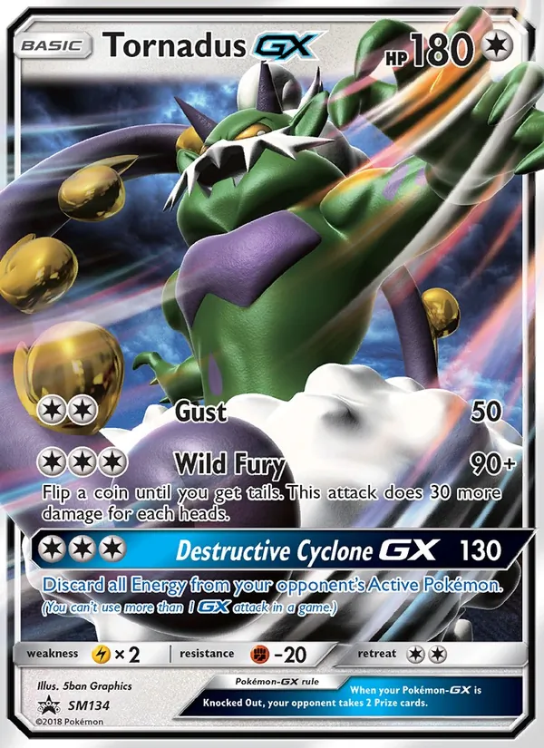 Tornadus GX (SL Promo #SM134/248)