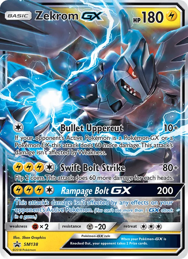 Zekrom GX (SL Promo #SM138/248)