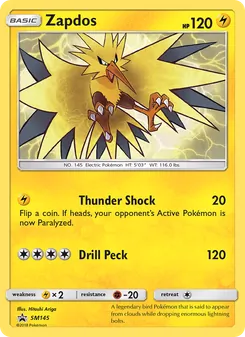 Zapdos (SM Promokarten #SM145/248)