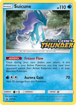 Suicune (SL Cartas de promoción #SM149/248)