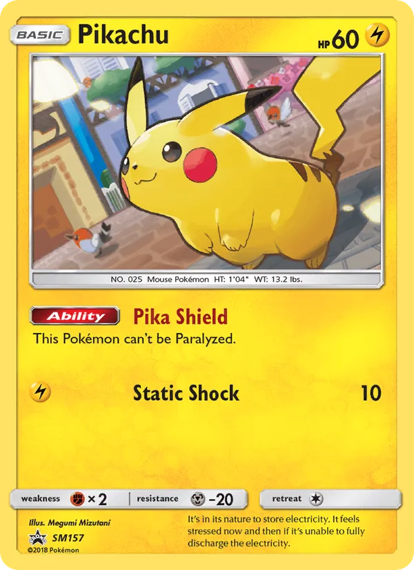 Pikachu (Promo SM #SM157/248)