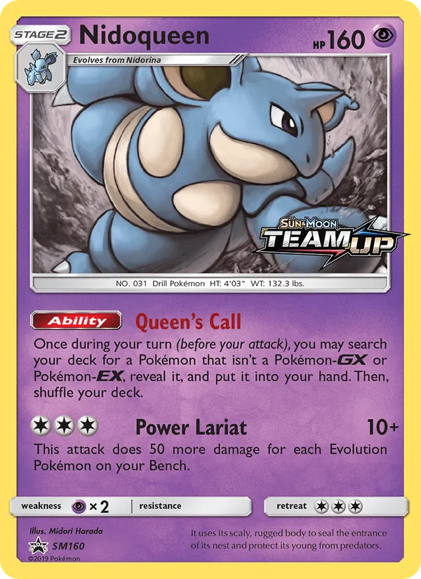 Nidoqueen (SM Black Star Promos #SM160/248)