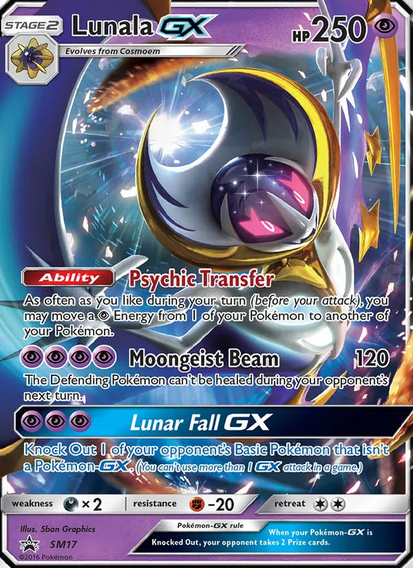 Lunala GX (SL Promo #SM17/248)