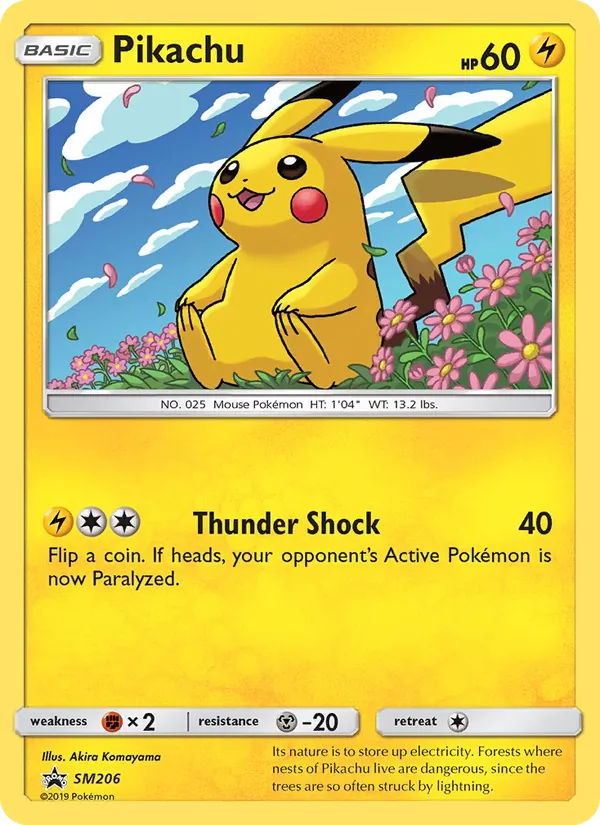 Pikachu (SM Black Star Promos #SM206/248)