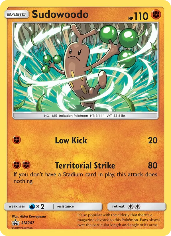 Sudowoodo (SM Black Star Promos #SM207/248)