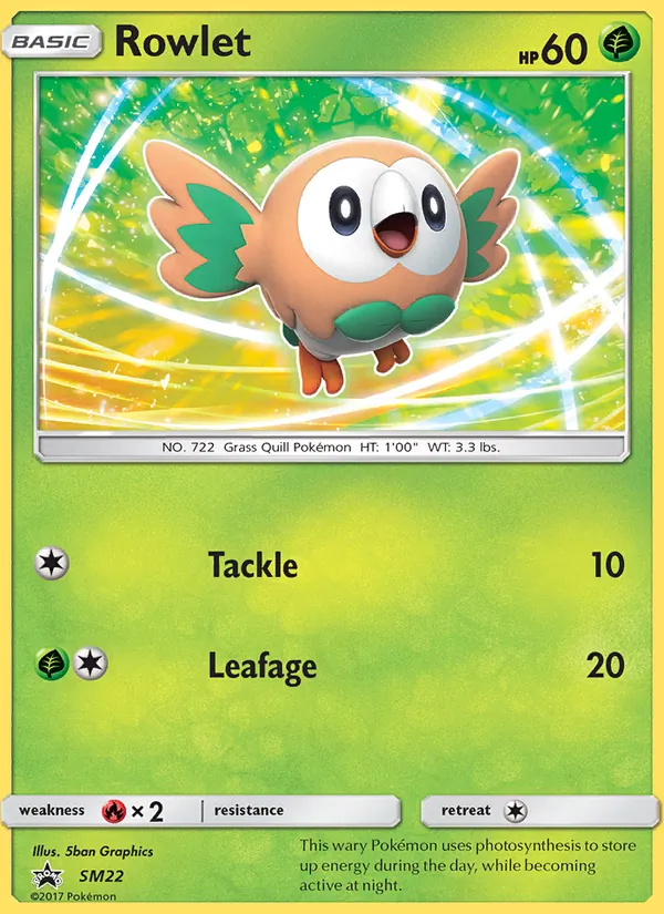 Rowlet (SL Promo #SM22/248)