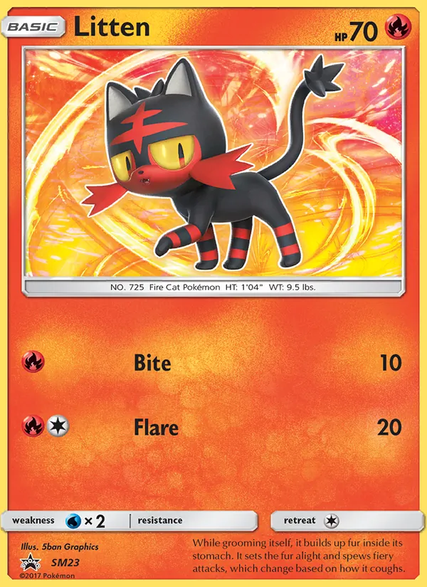 Litten (SL Promo #SM23/248)