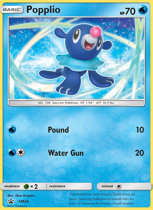 Popplio (SL Promo #SM24/248)
