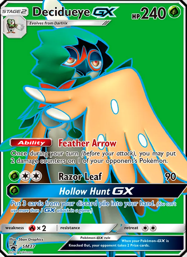 Decidueye GX (SL Promo #SM37/248)