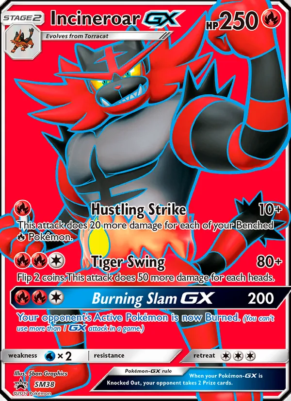 Incineroar GX (SL Promo #SM38/248)