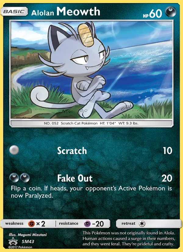 Alola-Mauzi (SM Promokarten #SM43/248)