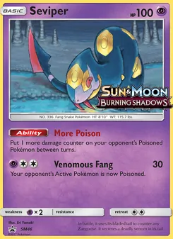 Seviper (SL Cartas de promoción #SM46/248)