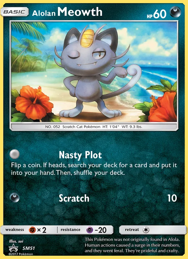 Meowth di Alola (SL Promo #SM51/248)