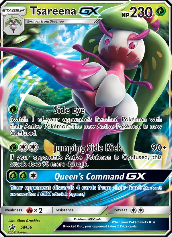 Tsareena GX (SL Promo #SM56/248)