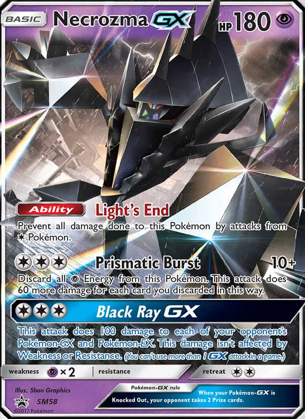 Necrozma GX (SL Promo #SM58/248)