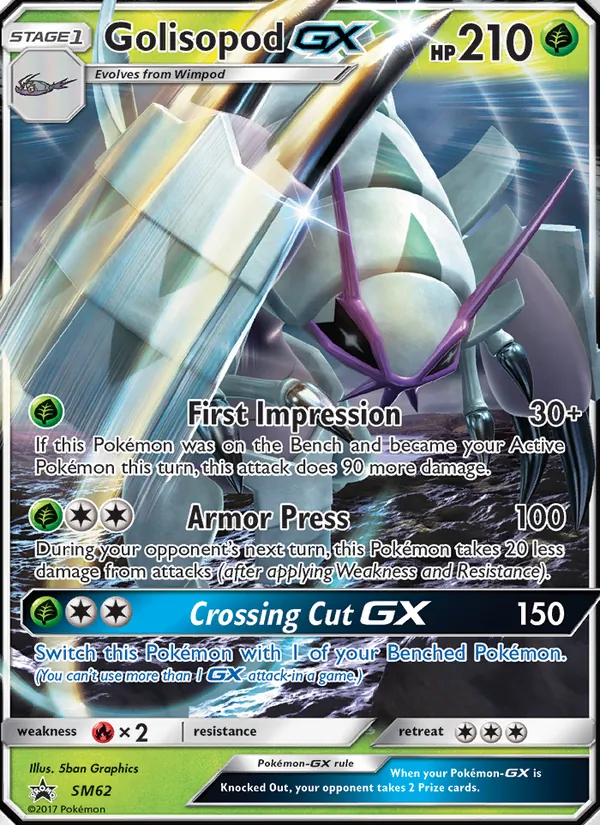 Golisopod GX (SL Promo #SM62/248)