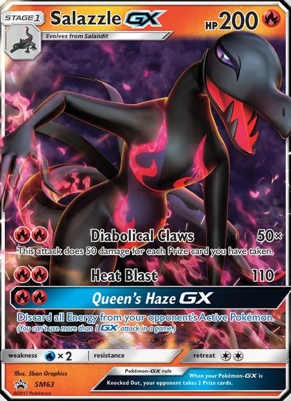 Salazzle GX (SL Promo #SM63/248)
