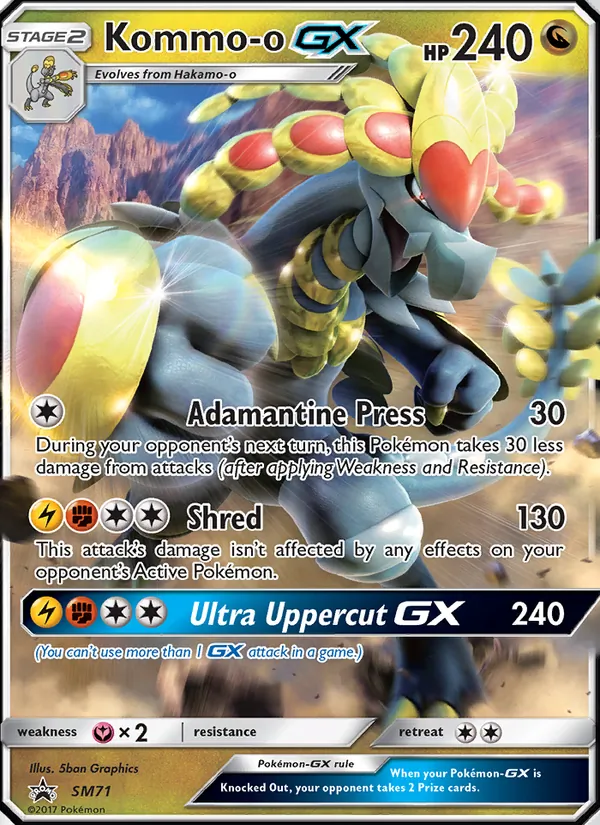 Kommo-o GX (SL Promo #SM71/248)