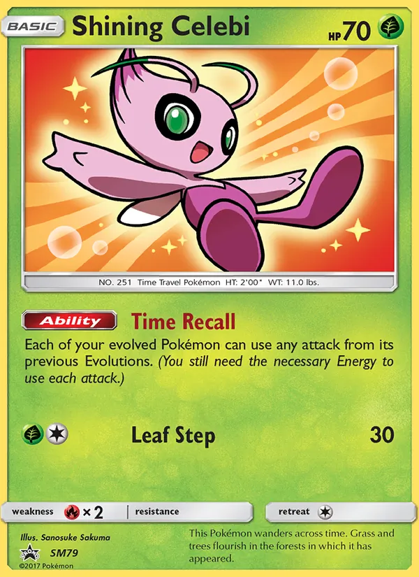 Shining Celebi (SM Black Star Promos #SM79/248)