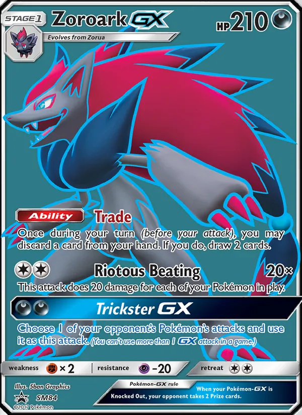 Zoroark GX (SL Promo #SM84/248)