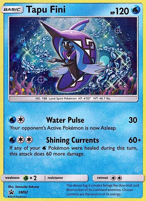 Tapu Fini (SM Black Star Promos #SM92/248)