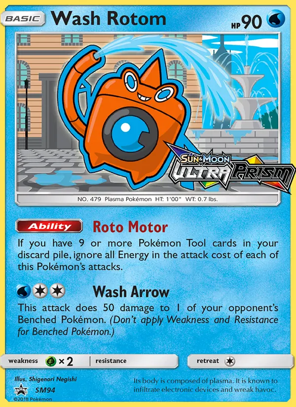 Rotom Lavaggio (SL Promo #SM94/248)