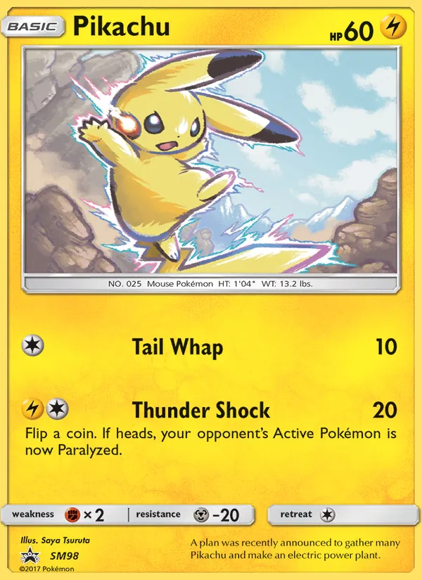 Pikachu (SL Promo #SM98/248)