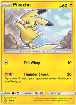 Pikachu (SM Black Star Promos #SM98/248)