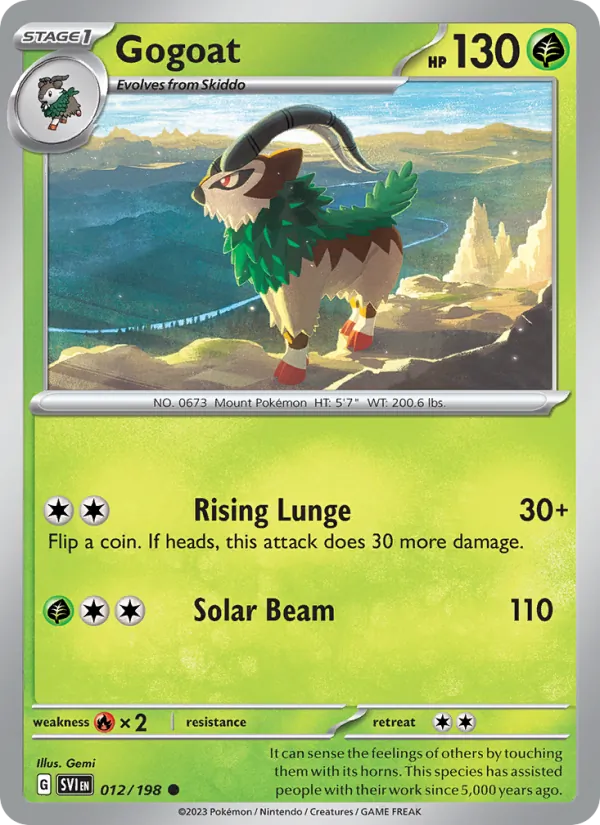 Gogoat (Scarlet & Violet #012/198)