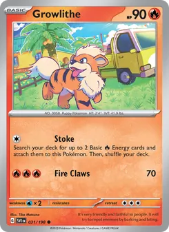 Growlithe (Scarlet & Violet #031/198)