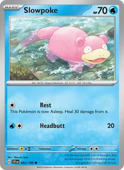 Slowpoke (Scarlet & Violet #042/198)