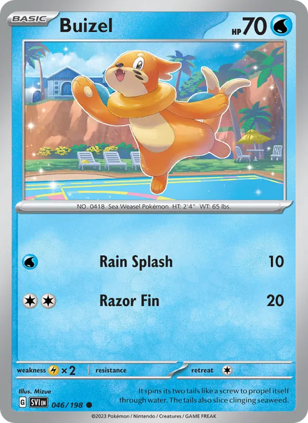 Buizel (Scarlet & Violet #046/198)