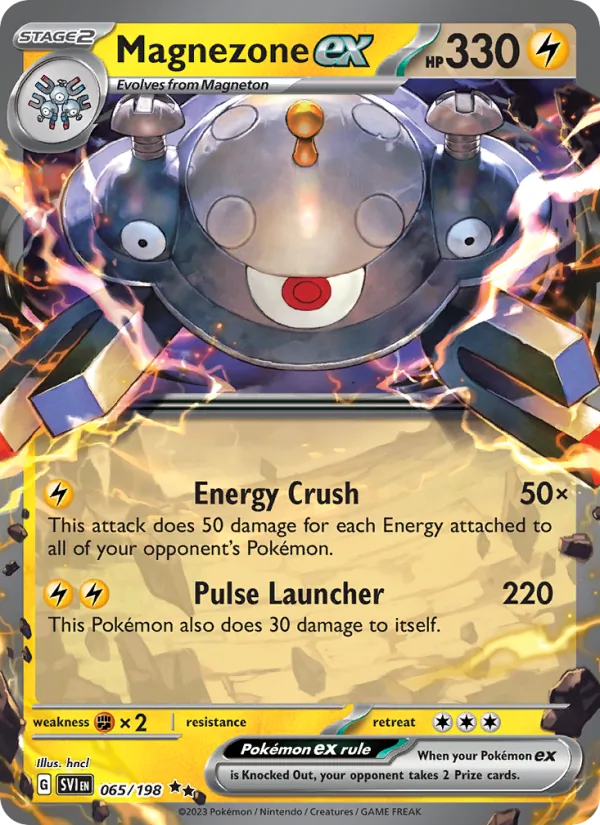 Magnezone ex (Scarlet & Violet #065/198)