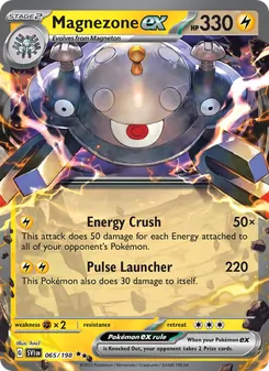 Magnezone ex (Scarlet & Violet #065/198)