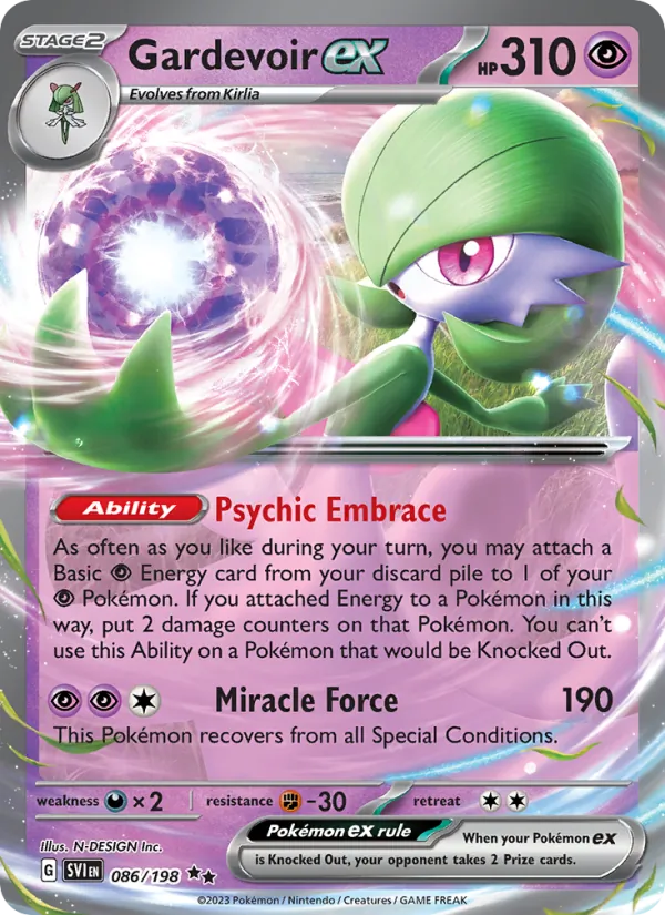 Gardevoir ex (Scarlet & Violet #086/198)